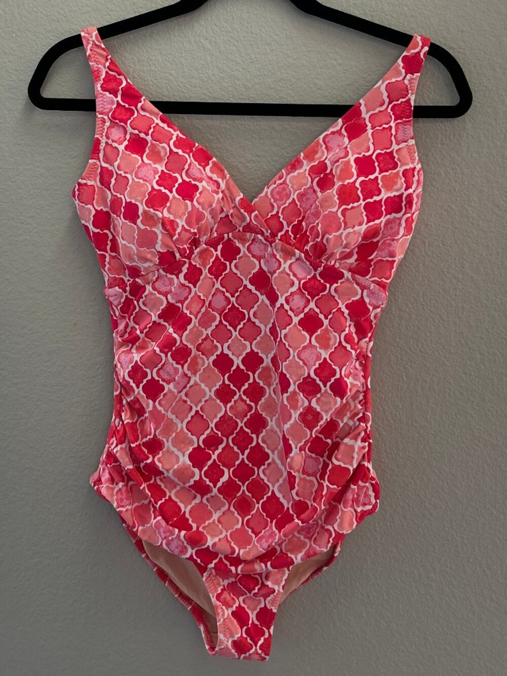 NWOT Garnet Hill ~ Mosaic Print One-Piece Swimsuit ~ 6 ~